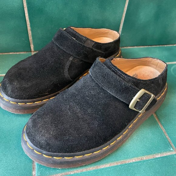 Dr. Martens Suede Slingback Mule - Picture 4 of 7